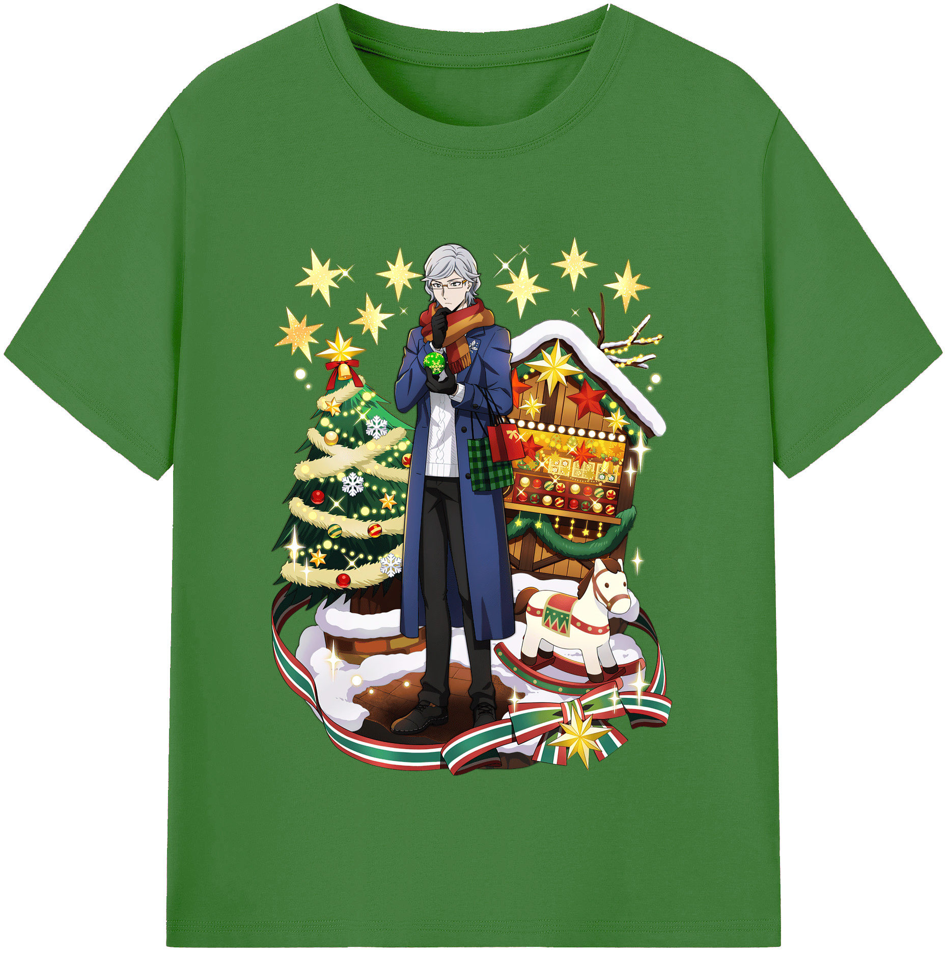 （画像用） 文豪ストレイドッグス Bungo Stray Dogs レディースカジュアルプリントTシャツ（綿100％）